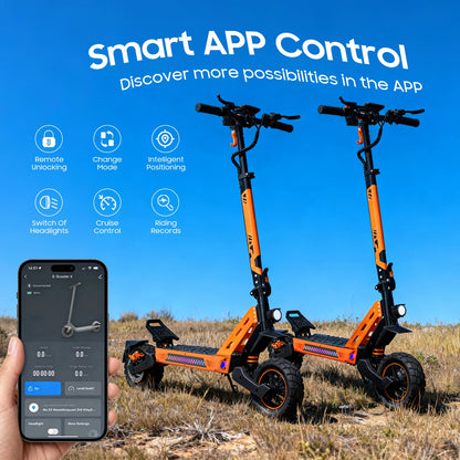Tufront E3 Pro Shipping Europe Rear Hub Single Drive Power 20Ah Battery Tough Off-Road Performance Foldable Electric Scooter