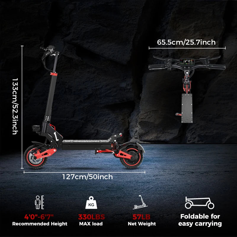 Freeboy 11 Inch Powerful Escooter Long Range High Speed Electric Scooter New Adult Folding Electric Scooter