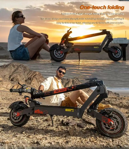 KuKirin G2 Ultra - Unisex Folding Electric Scooter with Full Suspension, 18Ah Lithium Battery, and Aluminum Frame