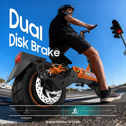 Tufront E3 Pro Shipping Europe Rear Hub Single Drive Power 20Ah Battery Tough Off-Road Performance Foldable Electric Scooter