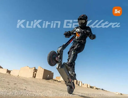 KuKirin G2 Ultra - Unisex Folding Electric Scooter with Full Suspension, 18Ah Lithium Battery, and Aluminum Frame